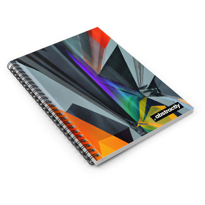 Astrid Hoffmann - Gravity Force, Abstractly - Spiral Notebook