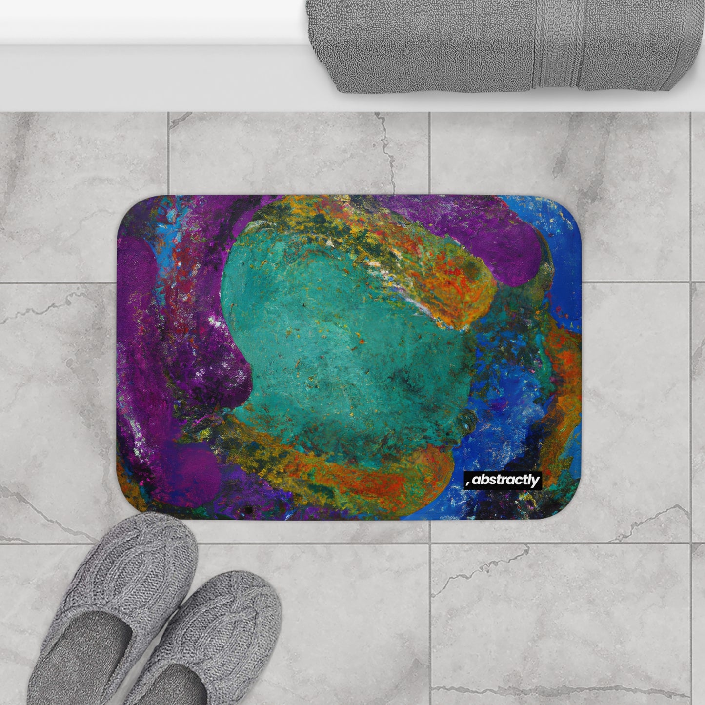 Starfire Aluminide - Chemistry, Abstractly - Bath Mat