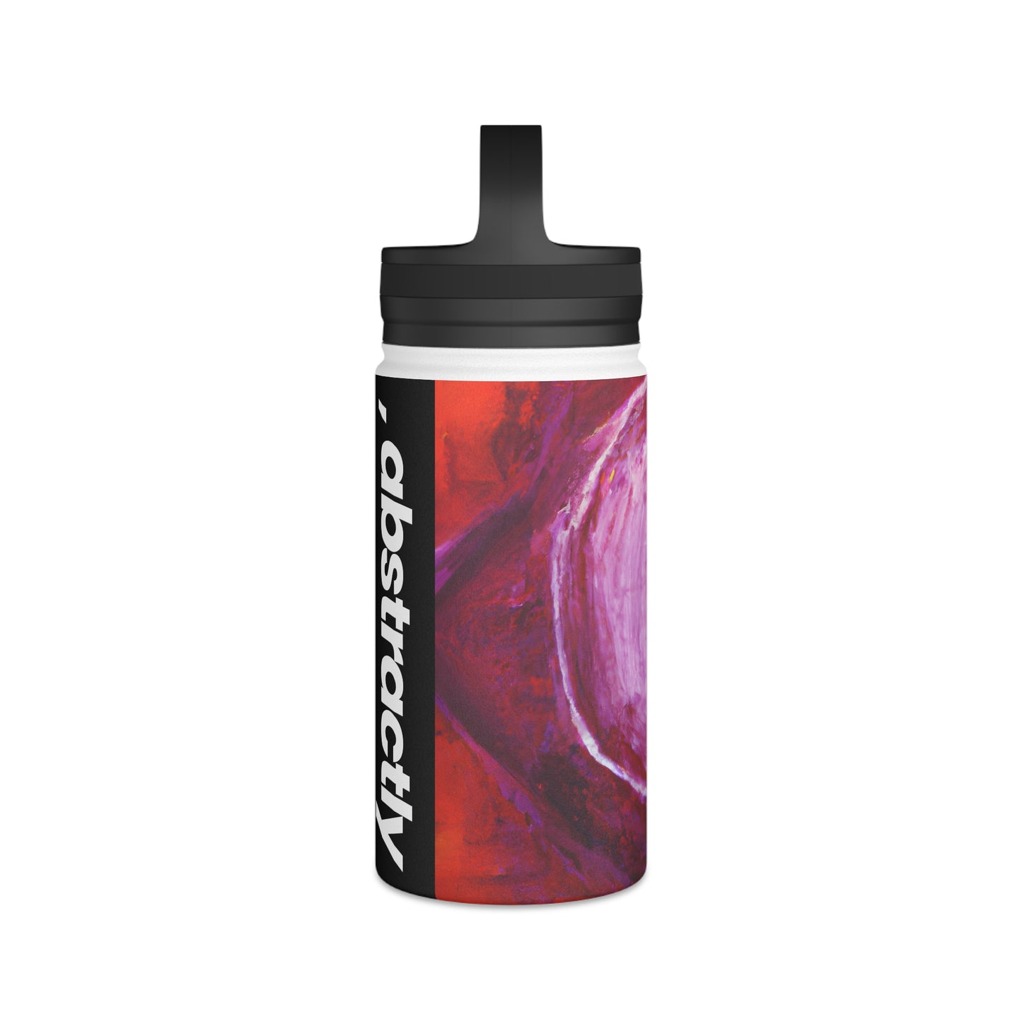 Quazarium Crystalite - Vanadium, Abstractly - Stainless Steel Water Bottle