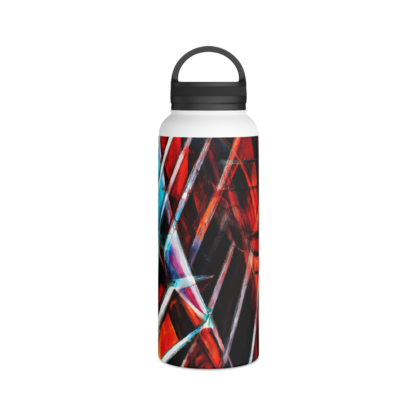 Cecilia Hartman - Electric Force, Abstractly - Stainless Steel Water Bottle