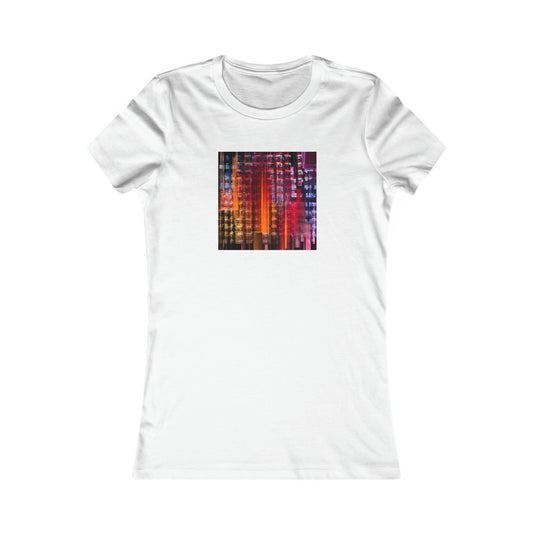 Harrison Blackwell - Air Resistance Force, Abstractly - Ladies' Cut Tee