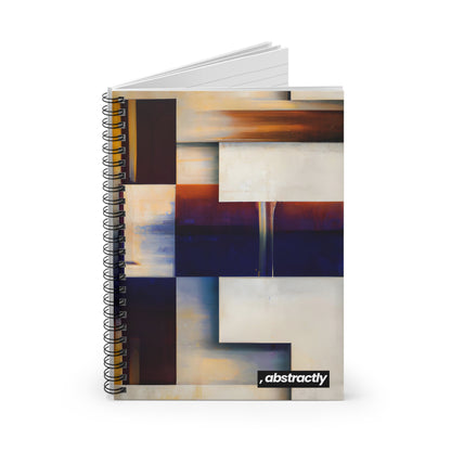 Emma Faraday - Applied Force, Abstractly - Spiral Notebook