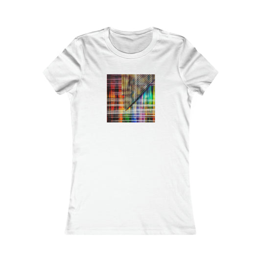 Marshall Sobel - Strong Force, Abstractly - Ladies' Cut Tee