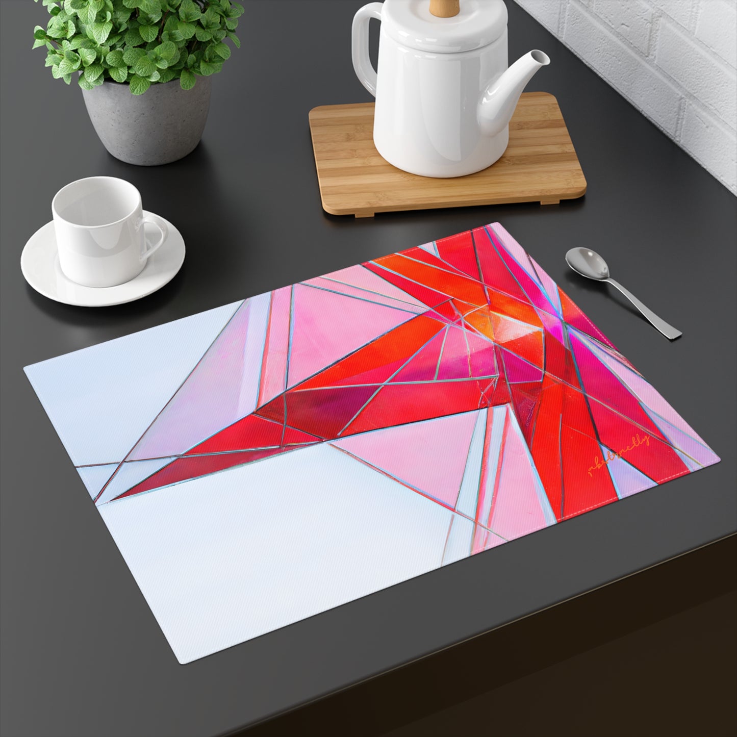 Valerie Radcliffe - Air Resistance Force, Abstractly - Placemat