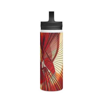 Margaret Rosenbaum - Spring Force, Abstractly - Stainless Steel Water Bottle