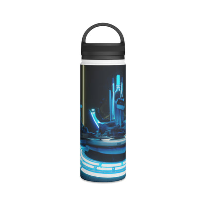 Vertex Financial - Asset, Abstractly - Stainless Steel Water Bottle