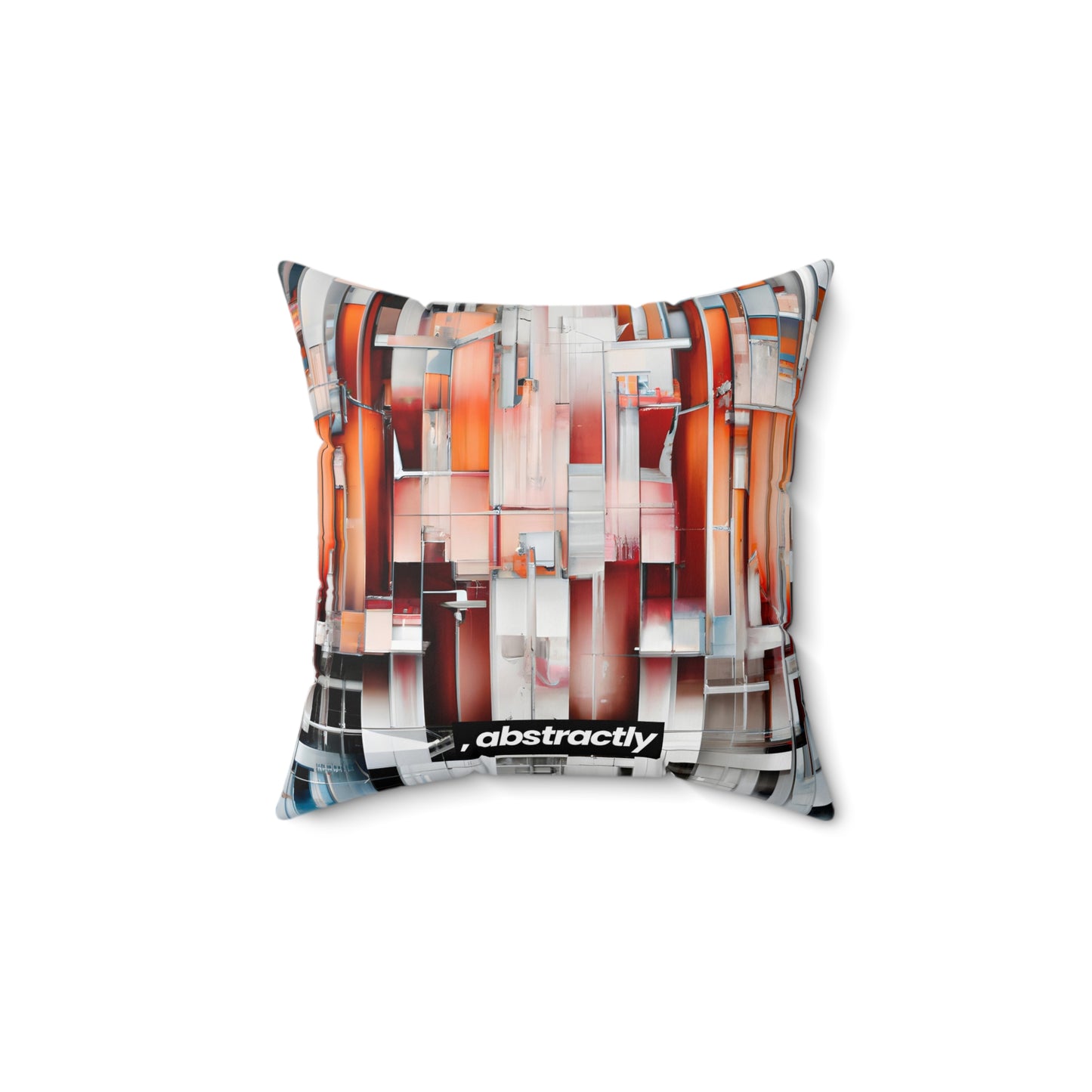 Vera Lockwood - Strong Force, Abstractly - Faux Suede Throw Pillow