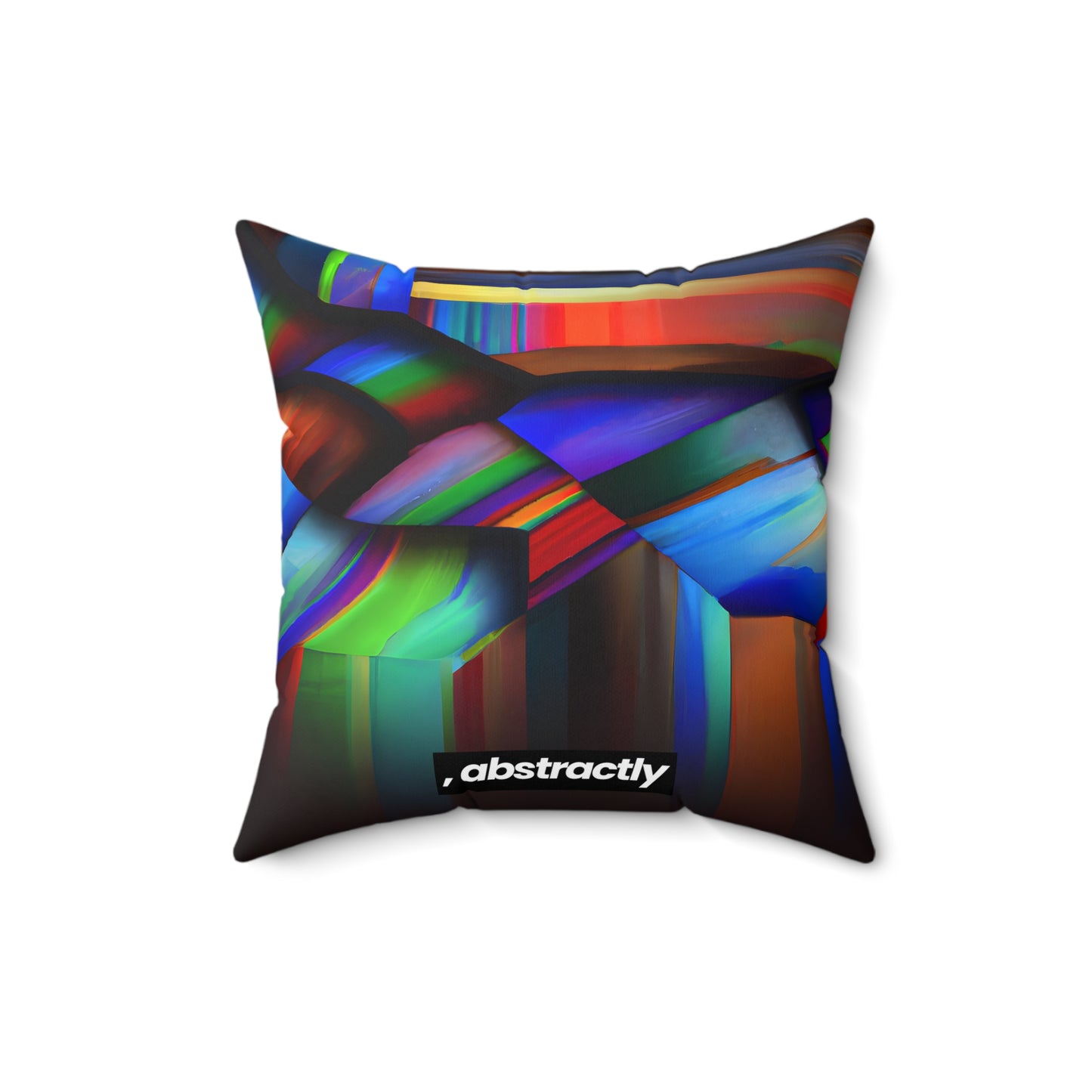 Henry Brinkley - Air Resistance Force, Abstractly - Faux Suede Throw Pillow