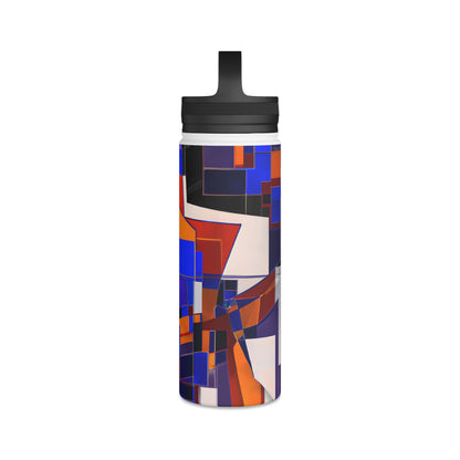 Margot Chamberlain - Friction Force, Abstractly - Stainless Steel Water Bottle