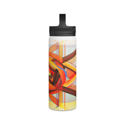 Dorian Stansfield - Magnetic Force, Abstractly - Stainless Steel Water Bottle