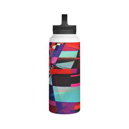 Fiona Breslin - Electric Force, Abstractly - Stainless Steel Water Bottle