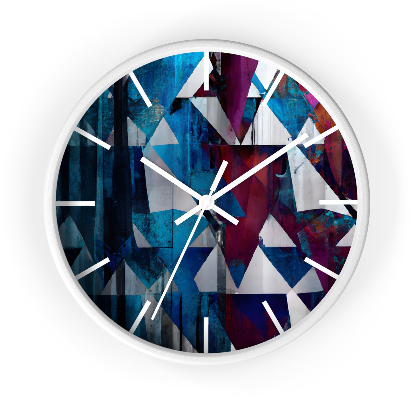 Mila Forsythe - Friction Force, Abstractly - Wall Clock