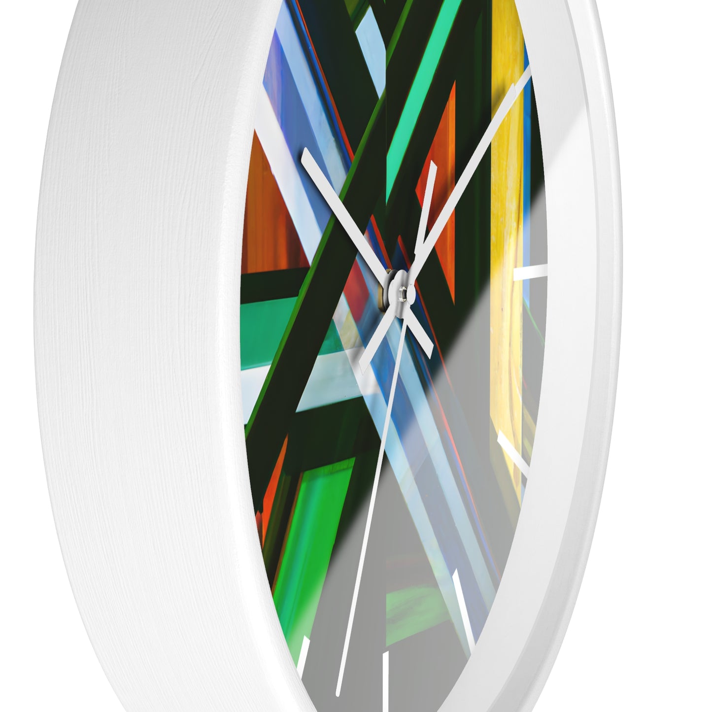 Chester Strauss - Friction Force, Abstractly - Wall Clock