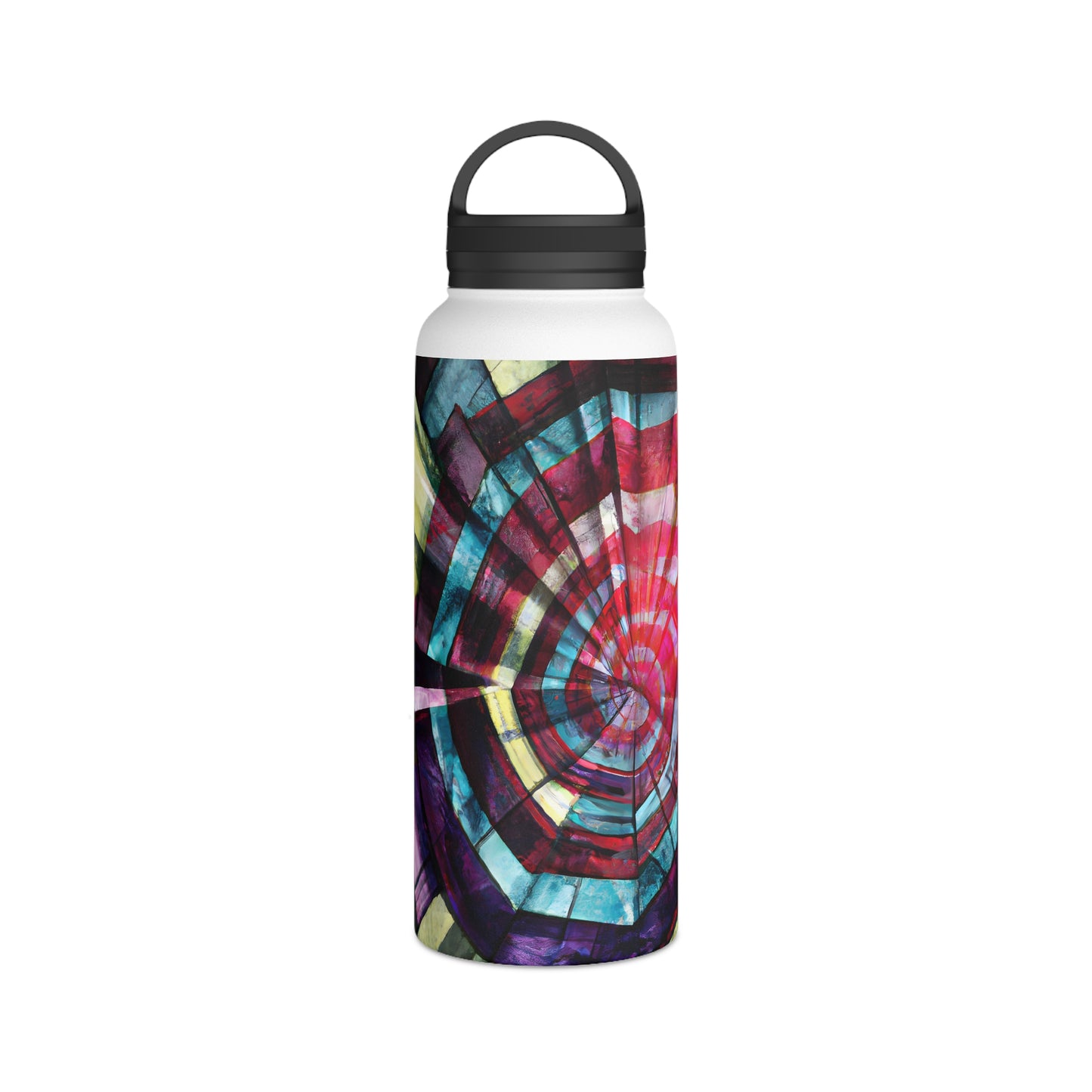 Vera Blackburn - Gravity Force, Abstractly - Stainless Steel Water Bottle