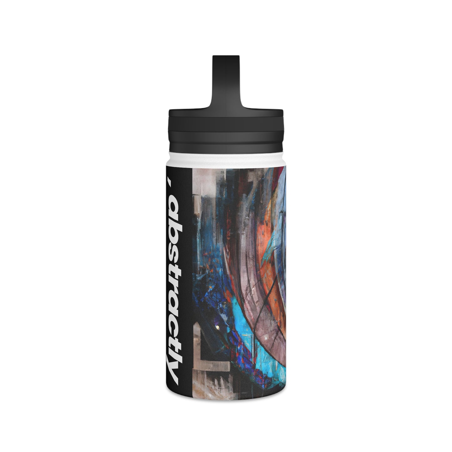 Rose Strauss - Gravity Force, Abstractly - Stainless Steel Water Bottle