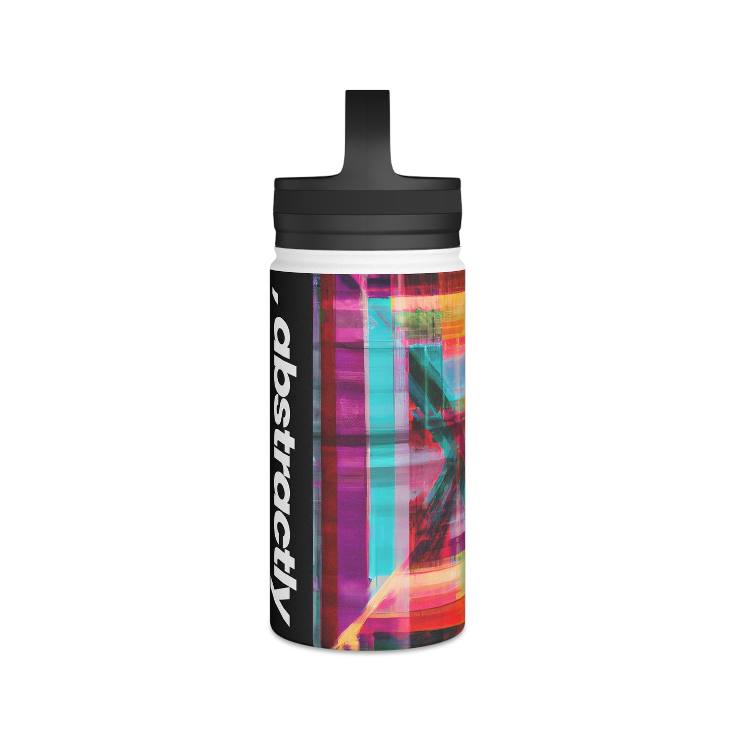 Mildred Hawking - Friction Force, Abstractly - Stainless Steel Water Bottle