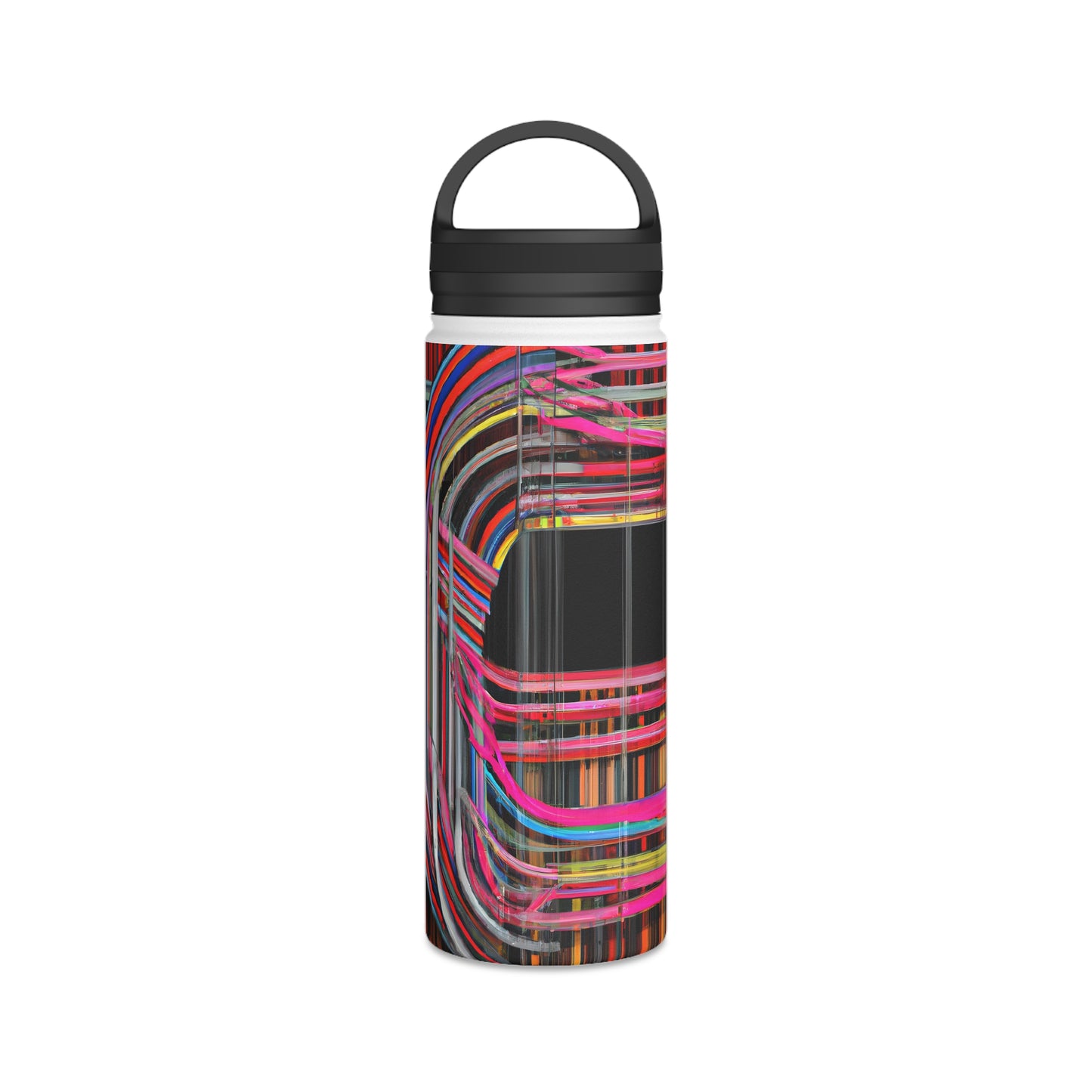 Harold Richards - Electromagnetic Force, Abstractly - Stainless Steel Water Bottle