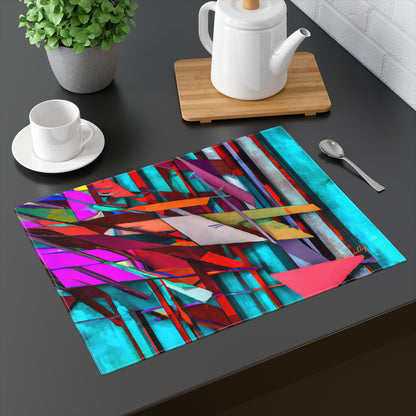 Iris Leonard - Electric Force, Abstractly - Placemat