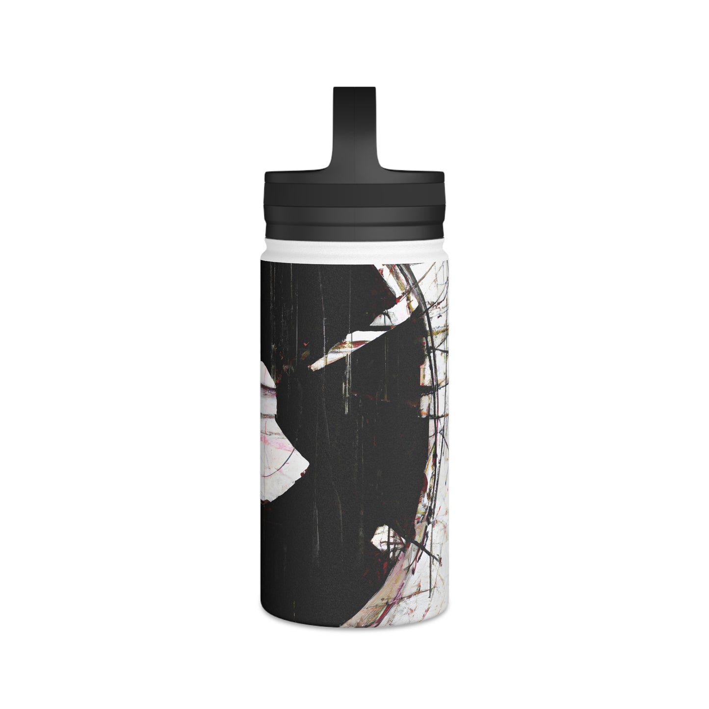 Theodore Rosenberg - Tension Force, Abstractly - Stainless Steel Water Bottle