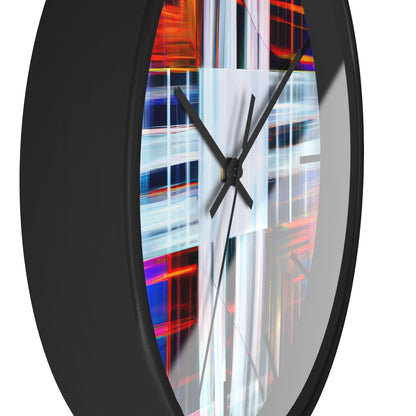 Leroy McGill - Air Resistance Force, Abstractly - Wall Clock