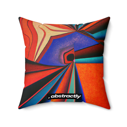 Kenneth Hadley - Weak Force, Abstractly - Faux Suede Throw Pillow