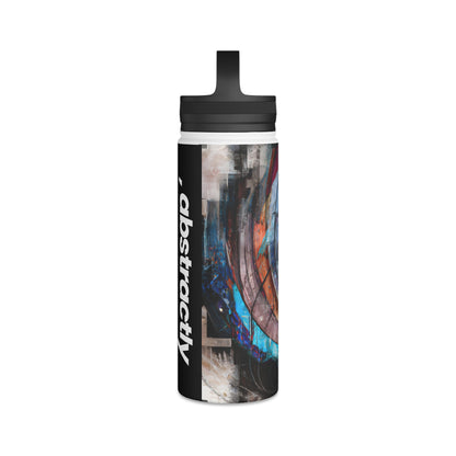 Rose Strauss - Gravity Force, Abstractly - Stainless Steel Water Bottle