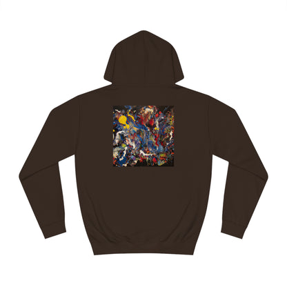 Amber Phosphorus Hexide - Chemistry, Abstractly - Hoodie