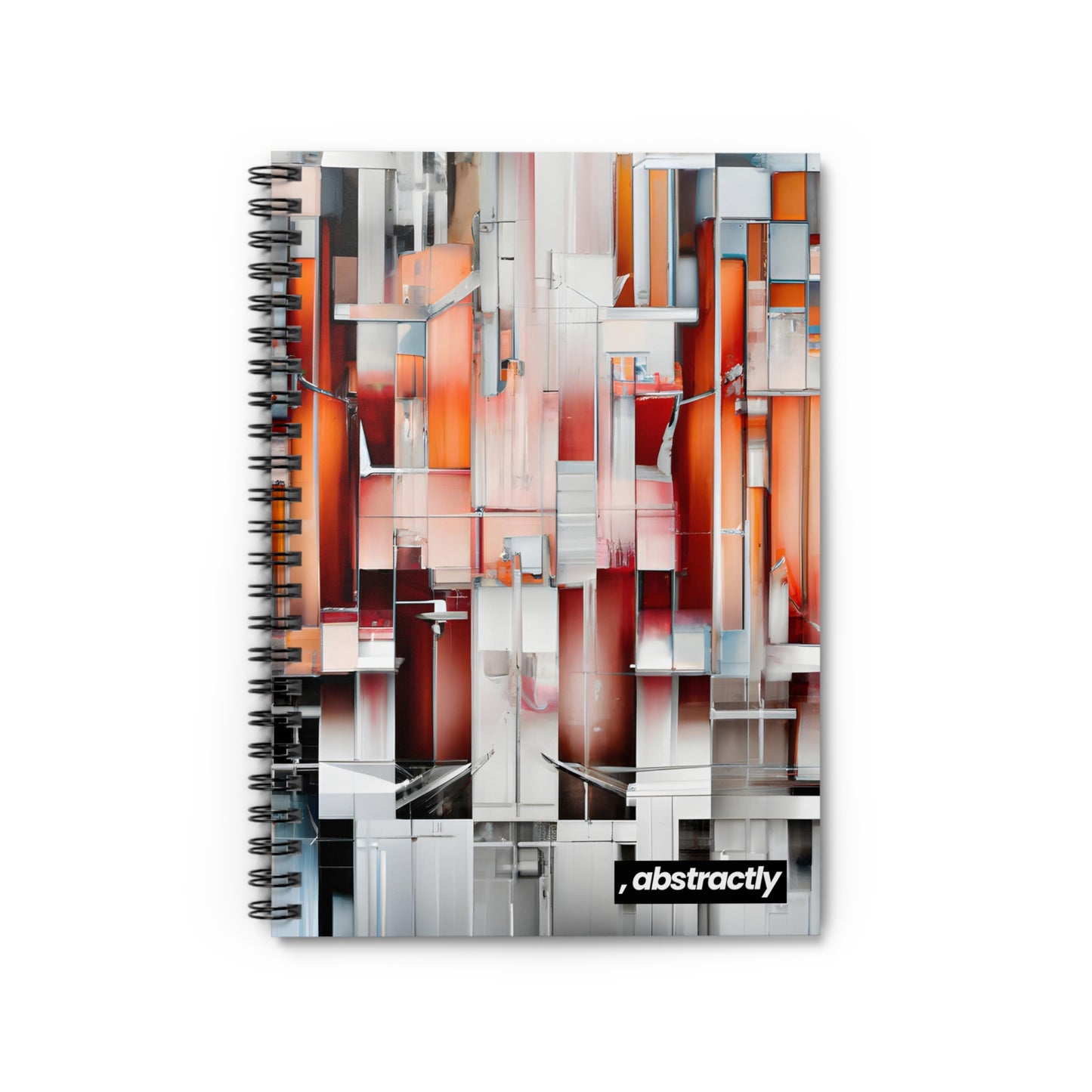 Vera Lockwood - Strong Force, Abstractly - Spiral Notebook