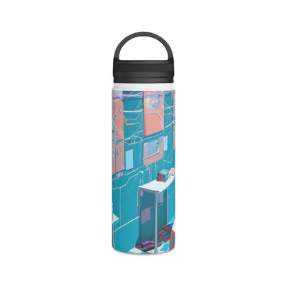 SilverPeak Finance - Cash Flow, Abstractly - Stainless Steel Water Bottle