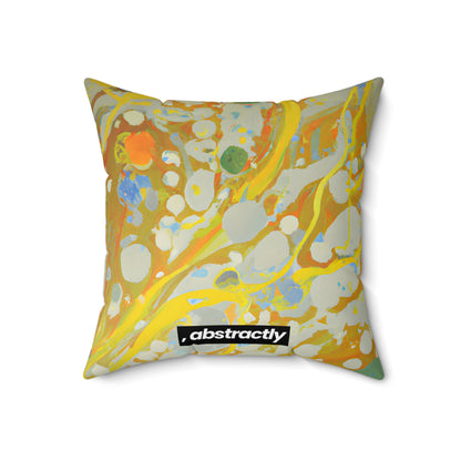 Heliofusionite - Chemistry, Abstractly - Faux Suede Throw Pillow