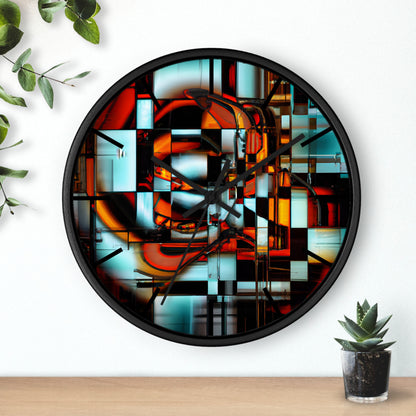 Avery Sinclair - Tension Force, Abstractly - Wall Clock