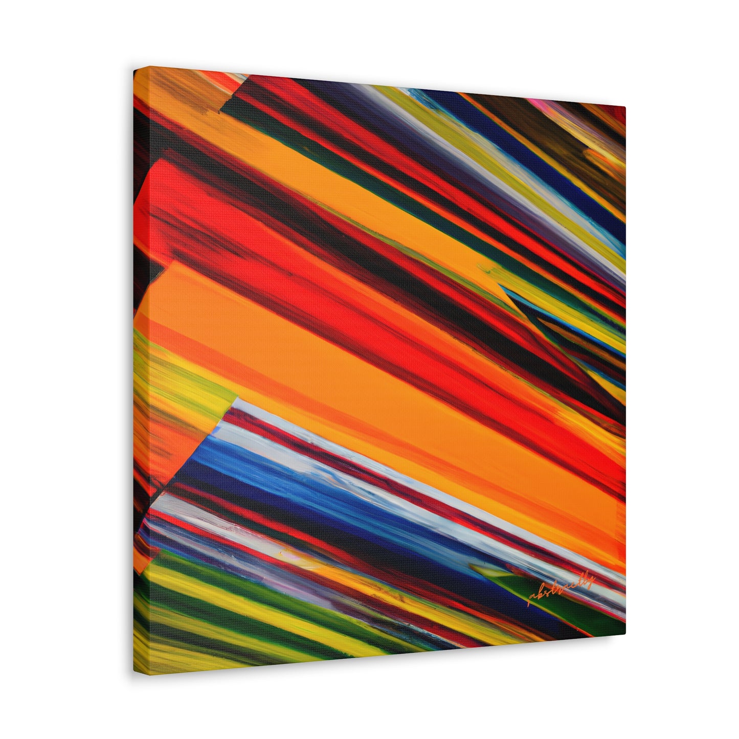 Carol Harwood - Friction Force, Abstractly - Canvas