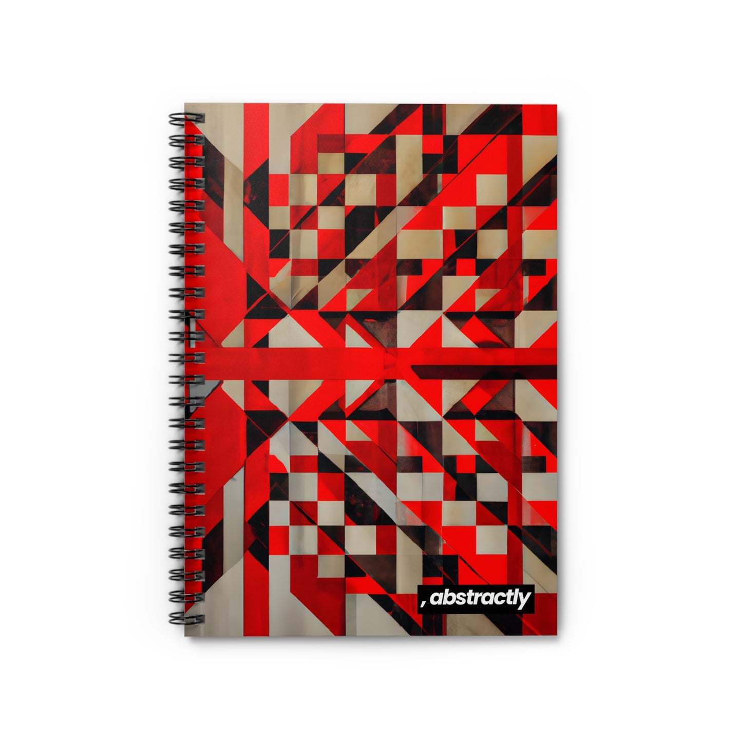 Rosalind Berkley - Applied Force, Abstractly - Spiral Notebook