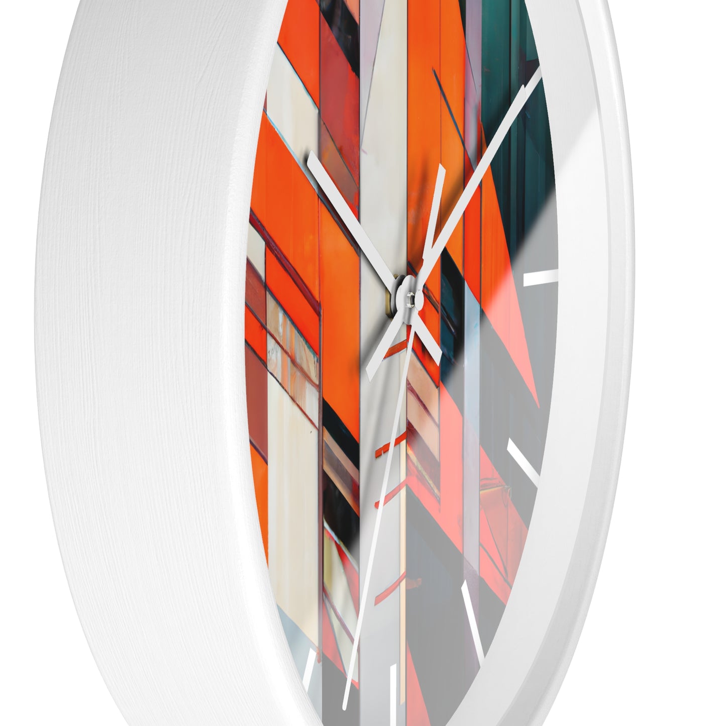 Lara Pendleton - Gravity Force, Abstractly - Wall Clock