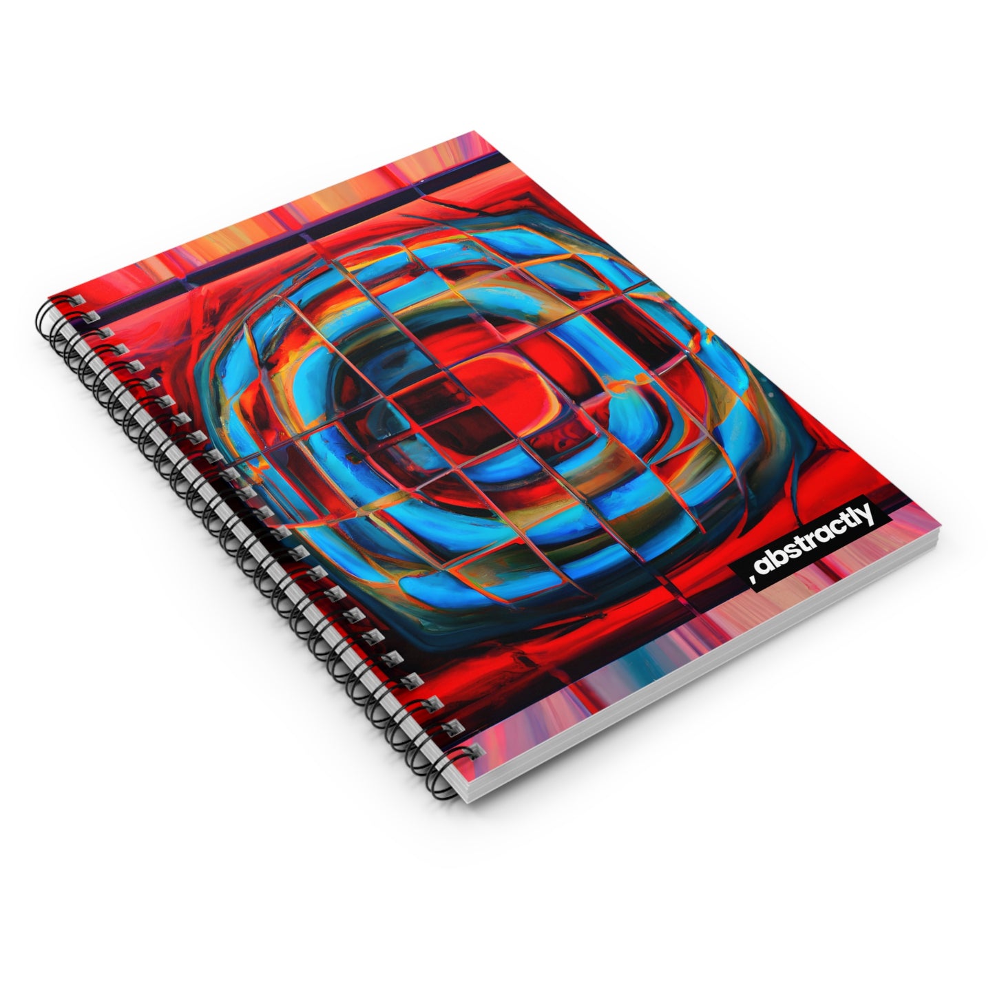 Felix Linderholm - Magnetic Force, Abstractly - Spiral Notebook