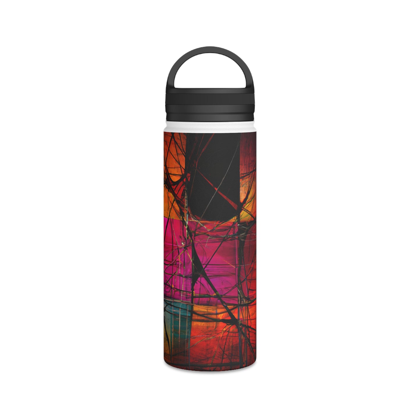 Evelyn Harrison - Strong Force, Abstractly - Stainless Steel Water Bottle