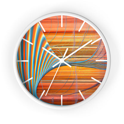 Lawrence Rosenfield - Spring Force, Abstractly - Wall Clock