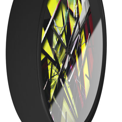 Audrey Rasmussen - Applied Force, Abstractly - Wall Clock