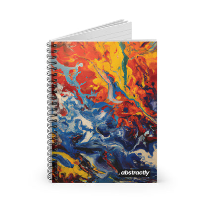 Aetherium Novaesium - Chemistry, Abstractly - Spiral Notebook