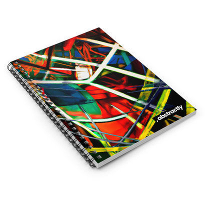 Philip Marconi - Tension Force, Abstractly - Spiral Notebook