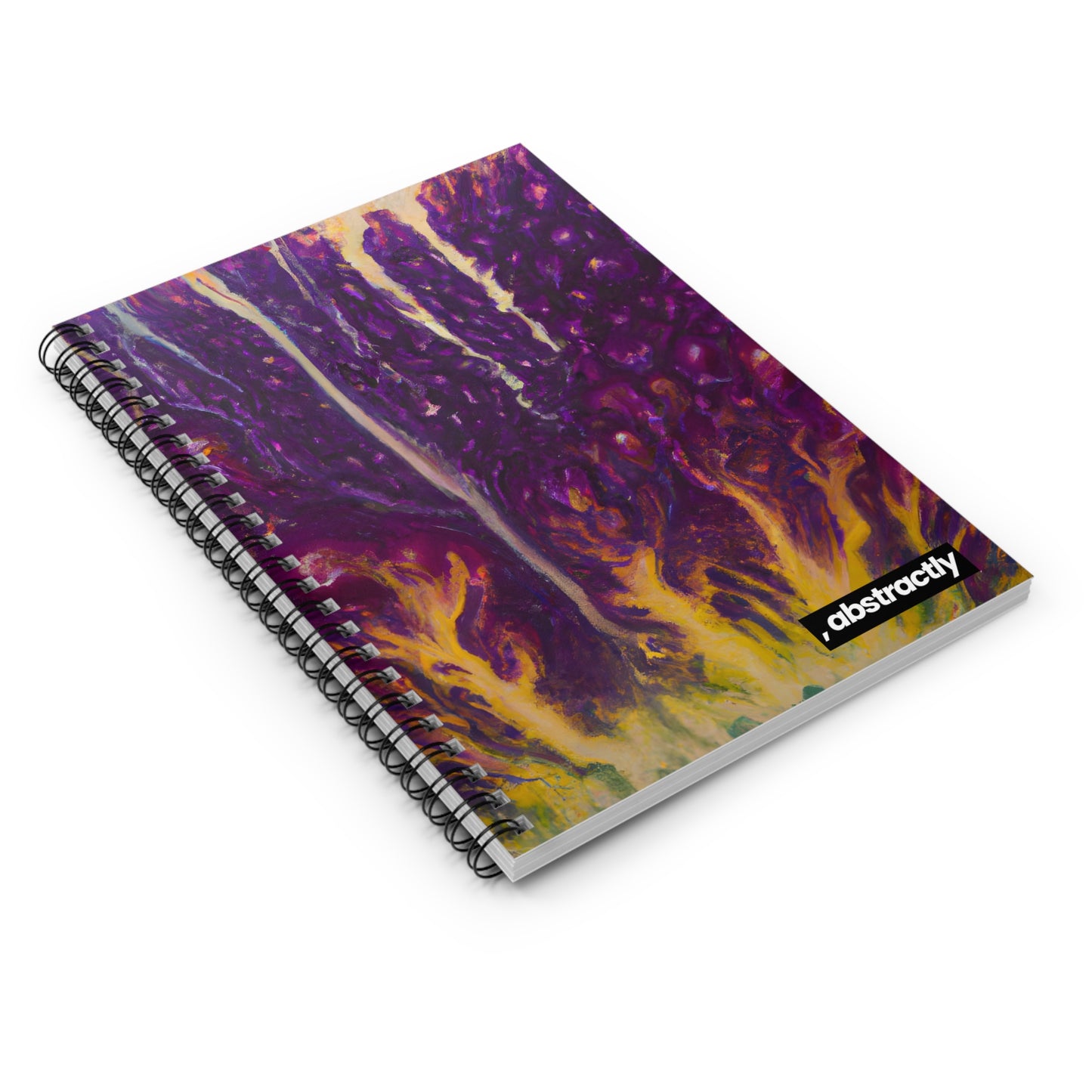 Luminous Etherium - Chemistry, Abstractly - Spiral Notebook