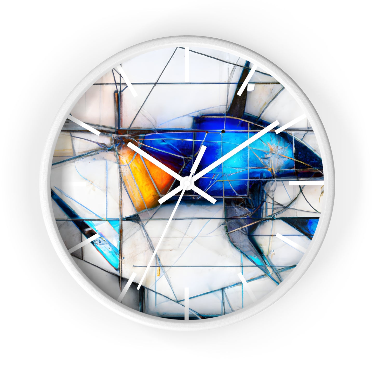 Frederick Hansen - Strong Force, Abstractly - Wall Clock