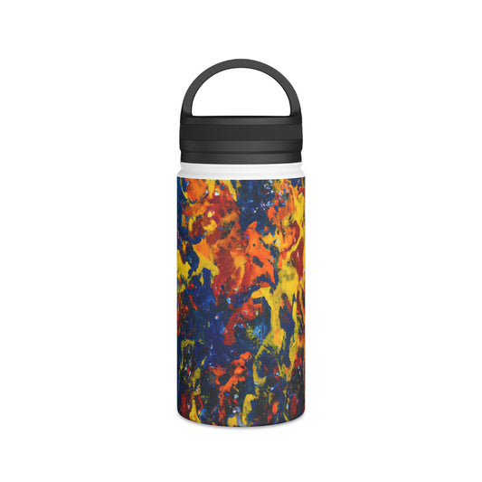 Quasar Netronium - Chemistry, Abstractly - Stainless Steel Water Bottle