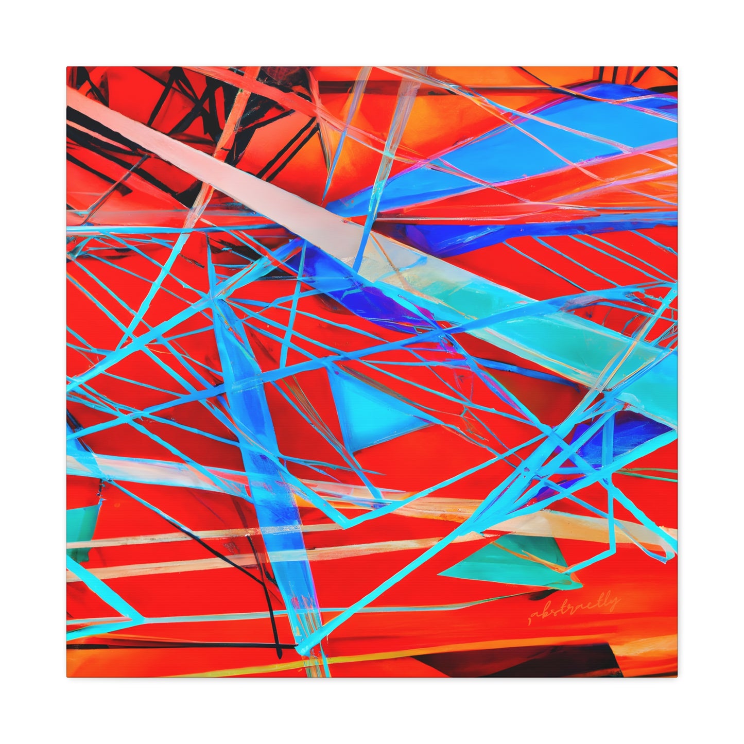 Darlene Roessler - Electric Force, Abstractly - Canvas