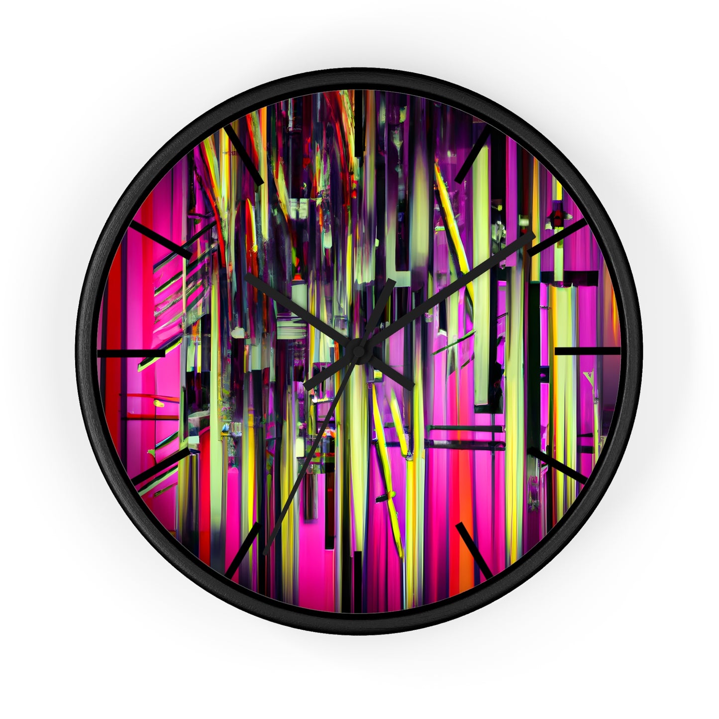 Anastasia Klimenko - Air Resistance Force, Abstractly - Wall Clock