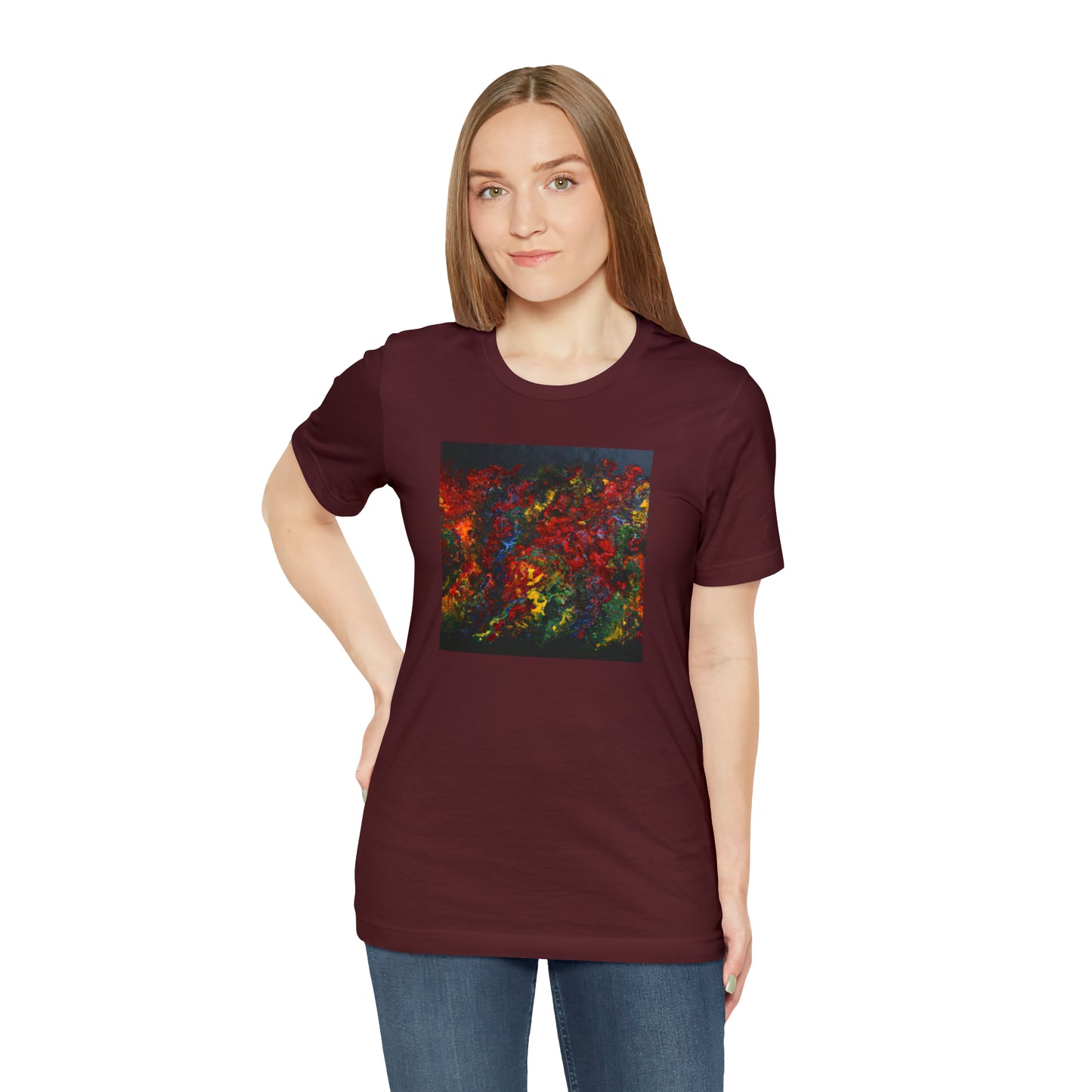 Frostfire Neonium - Chemistry, Abstractly - Tee