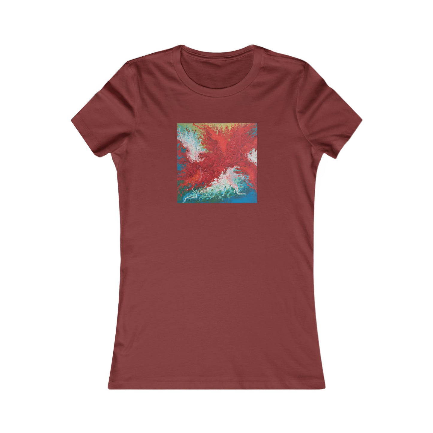 Fluoridium Hexanate - Chemistry, Abstractly - Ladies' Cut Tee