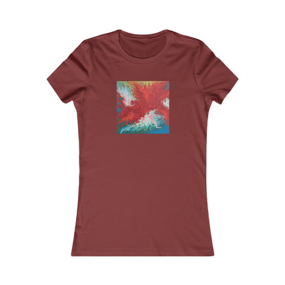 Fluoridium Hexanate - Chemistry, Abstractly - Ladies' Cut Tee