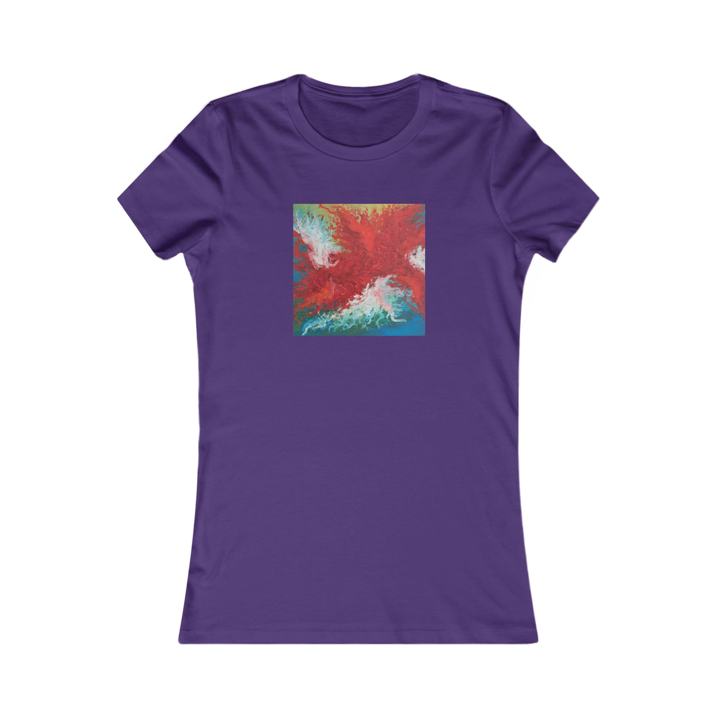 Fluoridium Hexanate - Chemistry, Abstractly - Ladies' Cut Tee