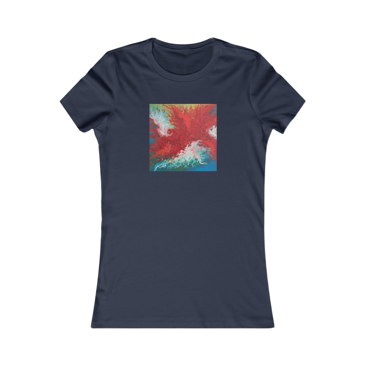 Fluoridium Hexanate - Chemistry, Abstractly - Ladies' Cut Tee